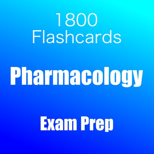 Pharmacology Exam Prep 1800 Flashcards 2017 icon