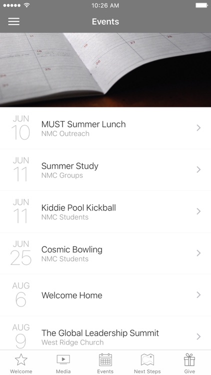 North Metro Church App
