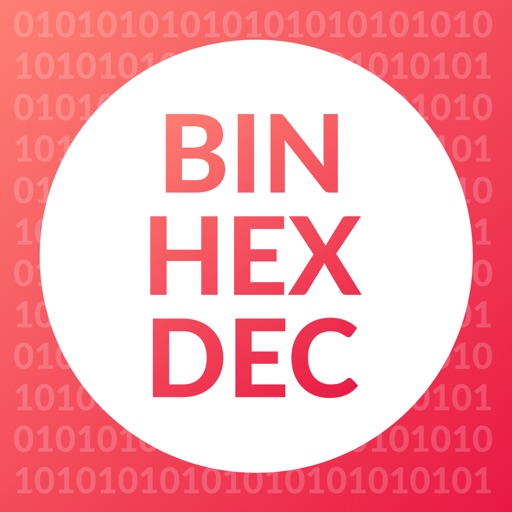 Binary to Decimal to Hexadecimal Converter iOS App