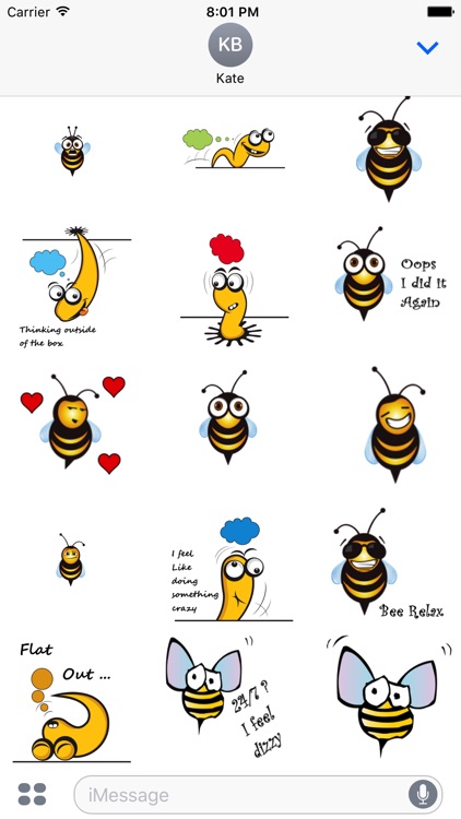 Beehive Coworkers Stickers screenshot-3