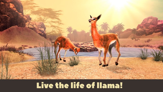 Llama Survival Simulator 3D