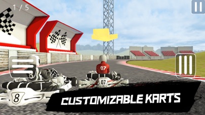 Kart Sim 3D - Derby Car Racing screenshot 4