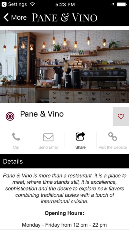 Pane & Vino - Urban Restaurant screenshot-4