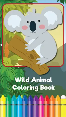 Game screenshot Coloring Cartoon Book Wild Koala preschool mod apk