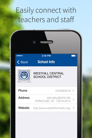 Westhill Central School District screenshot 2