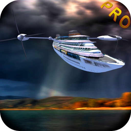 Flying Cruiser Race - Ultimate Air ship 模拟器 icon