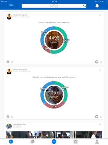 Dietish - kost & fitness-orienteret socialtnetværk screenshot 4