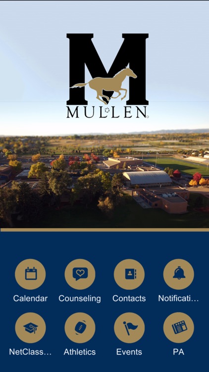 Mullen High School - Mustangs