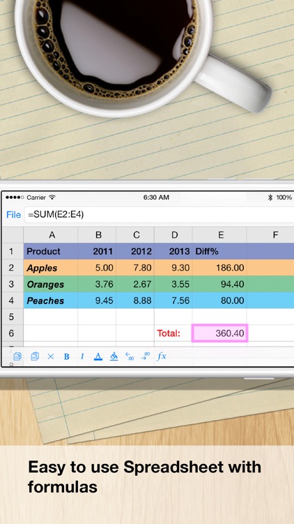 iSpreadsheet™ Office Spreadsheet for iPhone & iPad