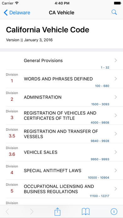 How to cancel & delete California Vehicle Code (LawStack Series) from iphone & ipad 1