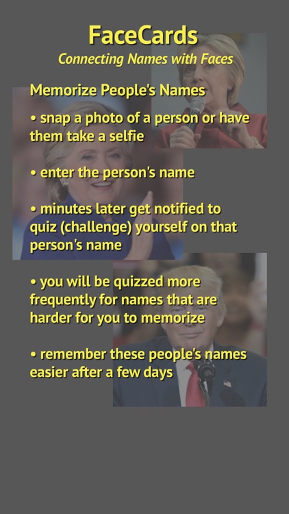 FaceCards - Memorize People's Names