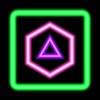 Neon Poly - Shape Puzzle Game