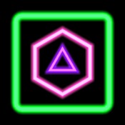 Neon Poly - Shape Puzzle Game