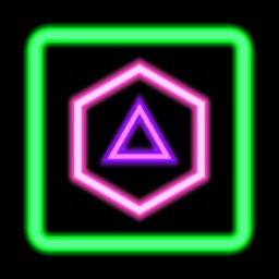 Neon Poly - Shape Puzzle Game