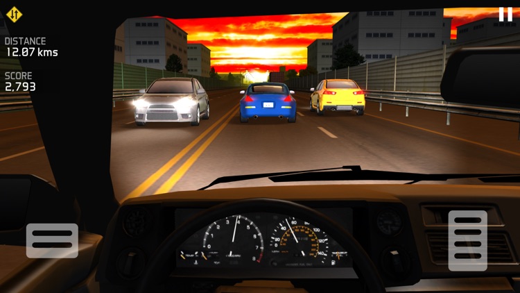 Race on Highway
