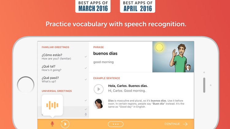 Spanish SOLO: Learn Spanish With Lessons On The Go screenshot-3