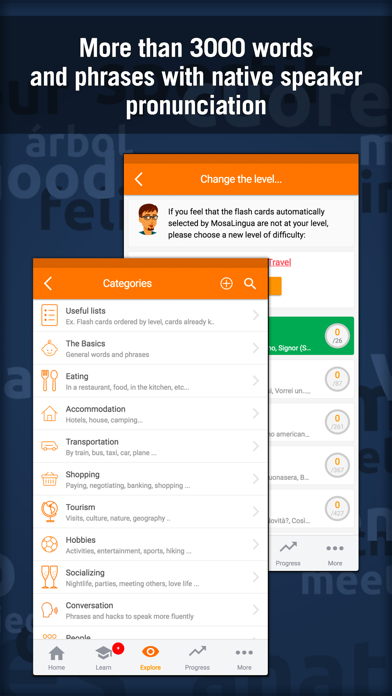 Learn Italian: MosaLingua Screenshot 4