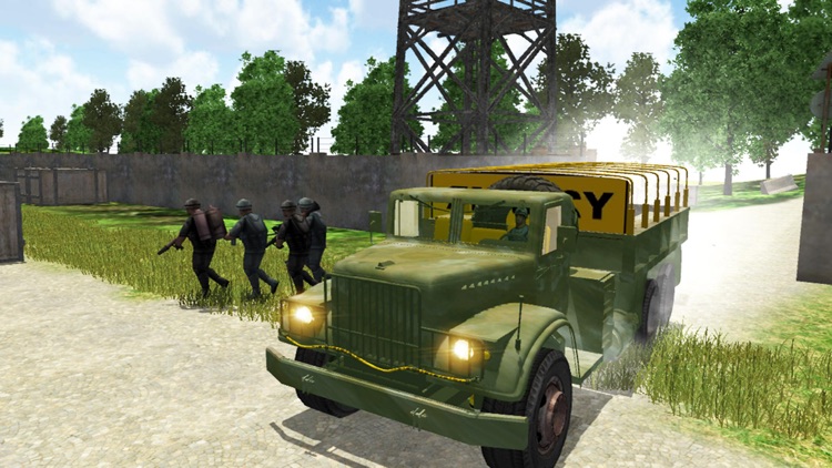 4x4 Military Jeep Driving Simulator in War Land screenshot-3