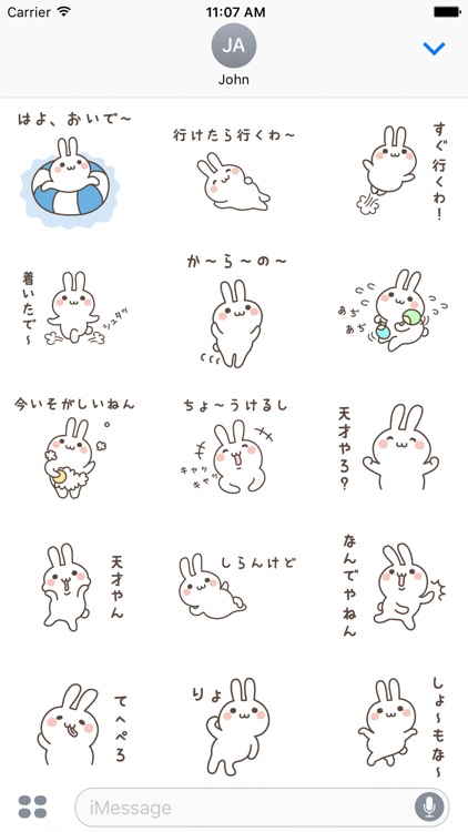 KANSAIBEN cute rabbit