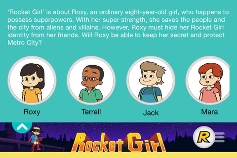 Rocket Girl - Little Fox Storybook screenshot 4