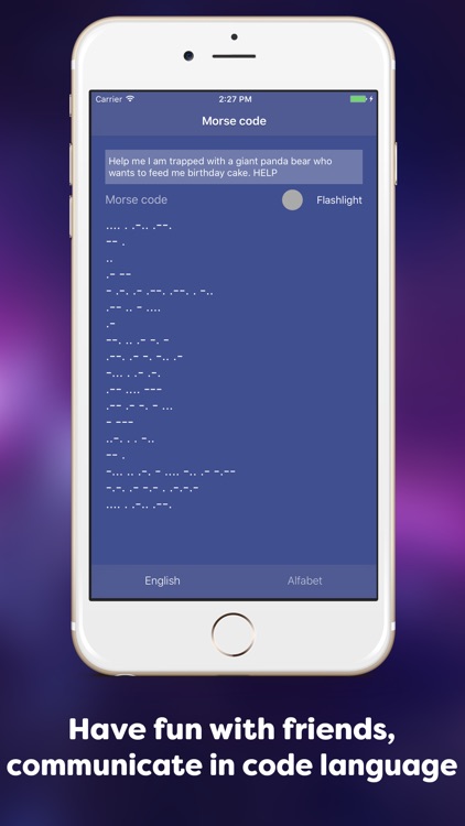 Morse Code Messege Generator Reader & Translator + screenshot-3