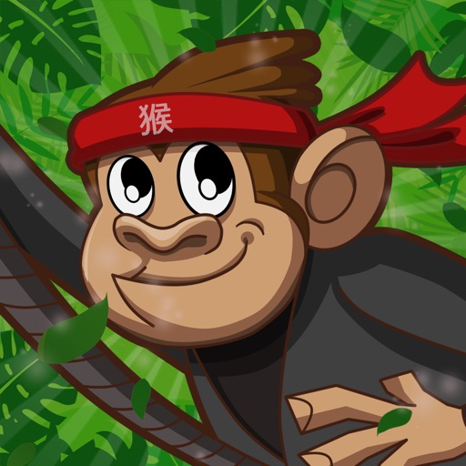 Rope Hanger: Monkey Ninja iOS App