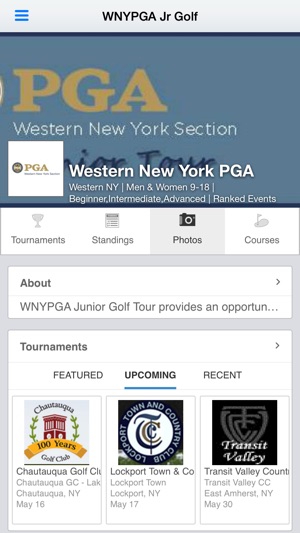 Western New York PGA Jr Tour(圖1)-速報App