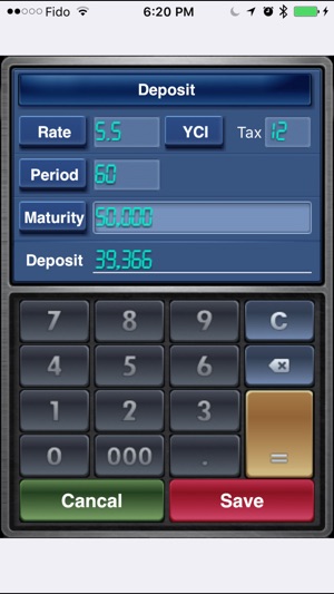 EZ Interest Calculator Lite(圖2)-速報App