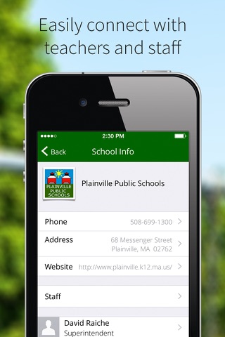 Plainville Public Schools screenshot 2