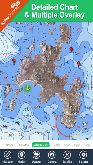 Marine: Aegean Sea (South) HD - GPS Map Navigator(圖1)-速報App