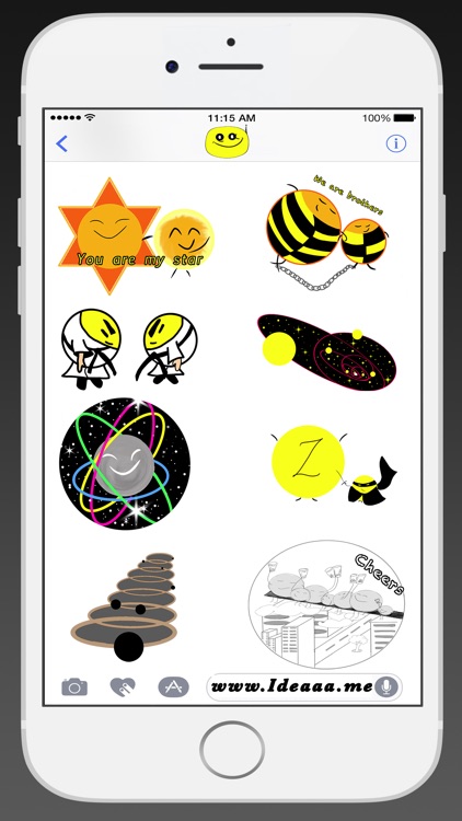 Ideaaa stickers:New planets screenshot-4