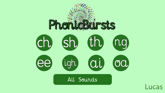 PhonicBursts (ch sh th ng ai ee igh oa)(圖1)-速報App