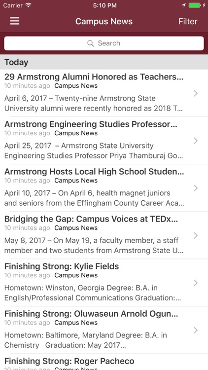 Armstrong State University screenshot-3