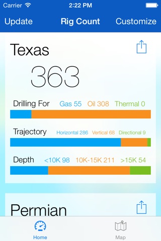 Rig Count screenshot 2