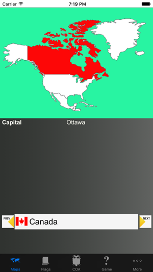 Country Flags, Maps, Capitals(圖1)-速報App