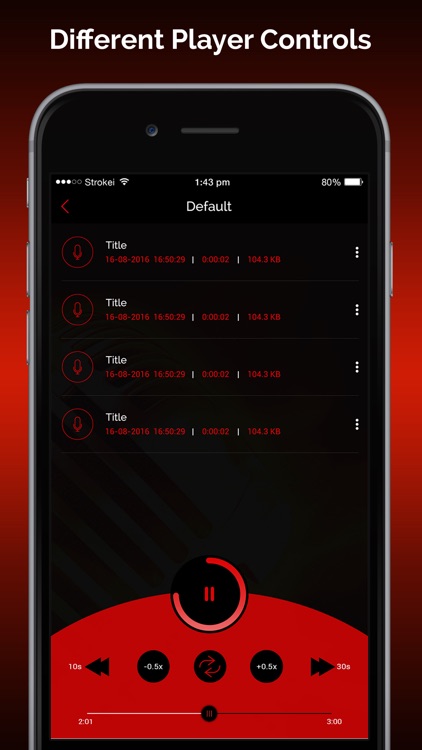 Quick Recorder Pro: Voice Record,Trim,Share,Upload screenshot-4