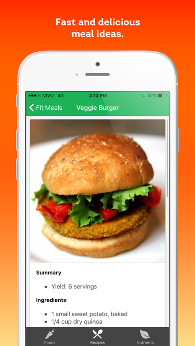 Fit Meals - healthy recipes and diet ingredientsのおすすめ画像2