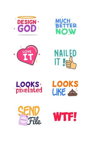 Design Feedback Sticker Pack(圖2)-速報App