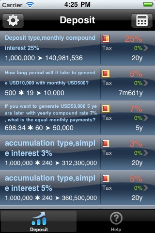 EZ Interest Calculator Lite screenshot 4