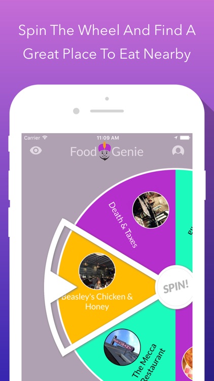 Food Genie: Decide Where To Eat & Find Restaurants screenshot-0