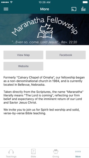 Maranatha Fellowship(圖3)-速報App