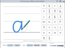 Game screenshot Outils pour l'école : Écriture chiffres et lettres hack