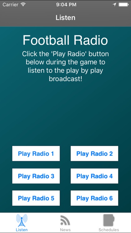 Philadelphia Football - Radio, ScoresSchedule