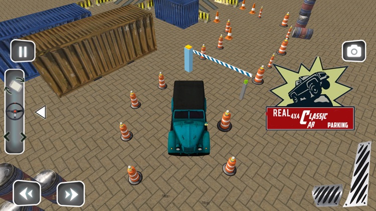 Real 4x4 Classic Car Parking screenshot-4