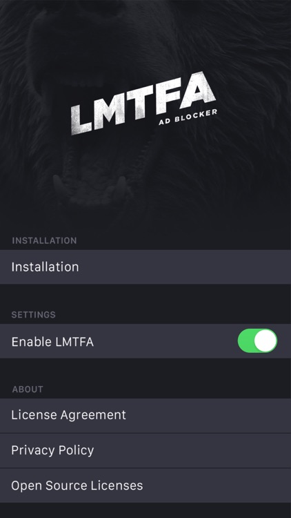 LMTFA Ad Blocker