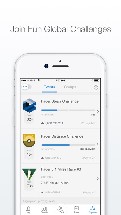 Pacer - Pedometer plus Weight Loss and BMI Tracker screenshot-4