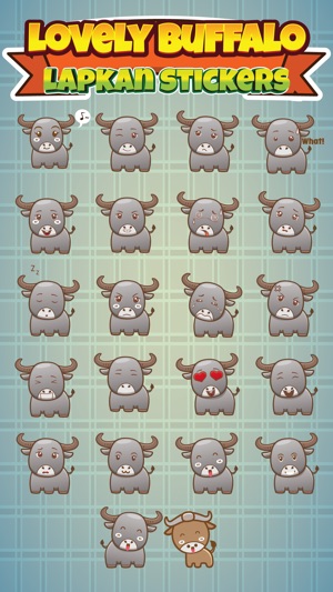 Sticker Me Cute Buffalo(圖1)-速報App