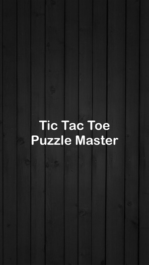 Tic Tac Toe Puzzle Master