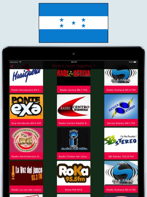 Honduras Radios / Emisoras de Radio en Vivo AM FM screenshot 3