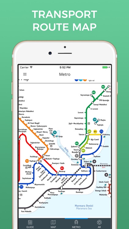 Istanbul Travel Guide with Offline Street Map screenshot-4